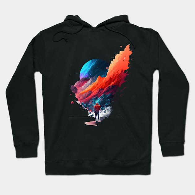 Galaxy Hero Hoodie by vamarik